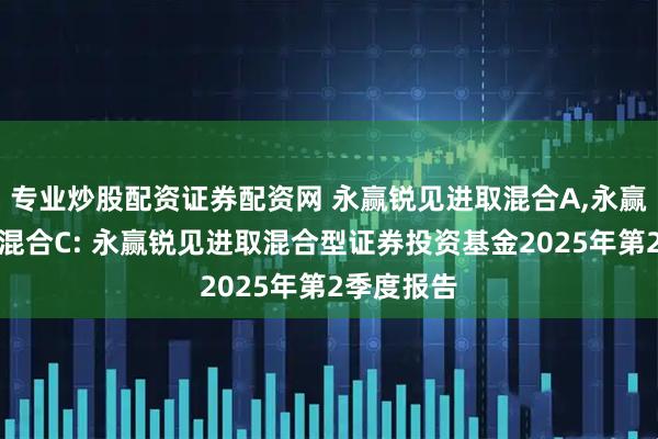 专业炒股配资证券配资网 永赢锐见进取混合A,永赢锐见进取混合C: 永赢锐见进取混合型证券投资基金2025年第2季度报告